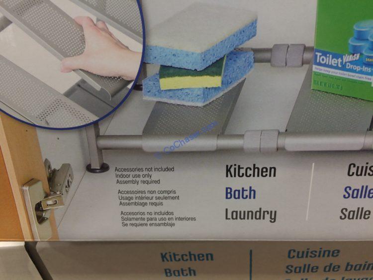 Costco1193822SevilleClassics 2TierunderTheSinkExpanding