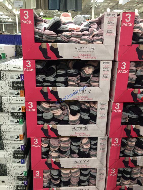 Yummie Ladies’ Comfort Socks 3 Pair