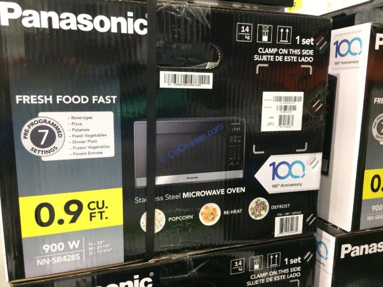 Costco1229367 PanasonicNNSB428SMicrowaveOven0.9CubicFootspec2