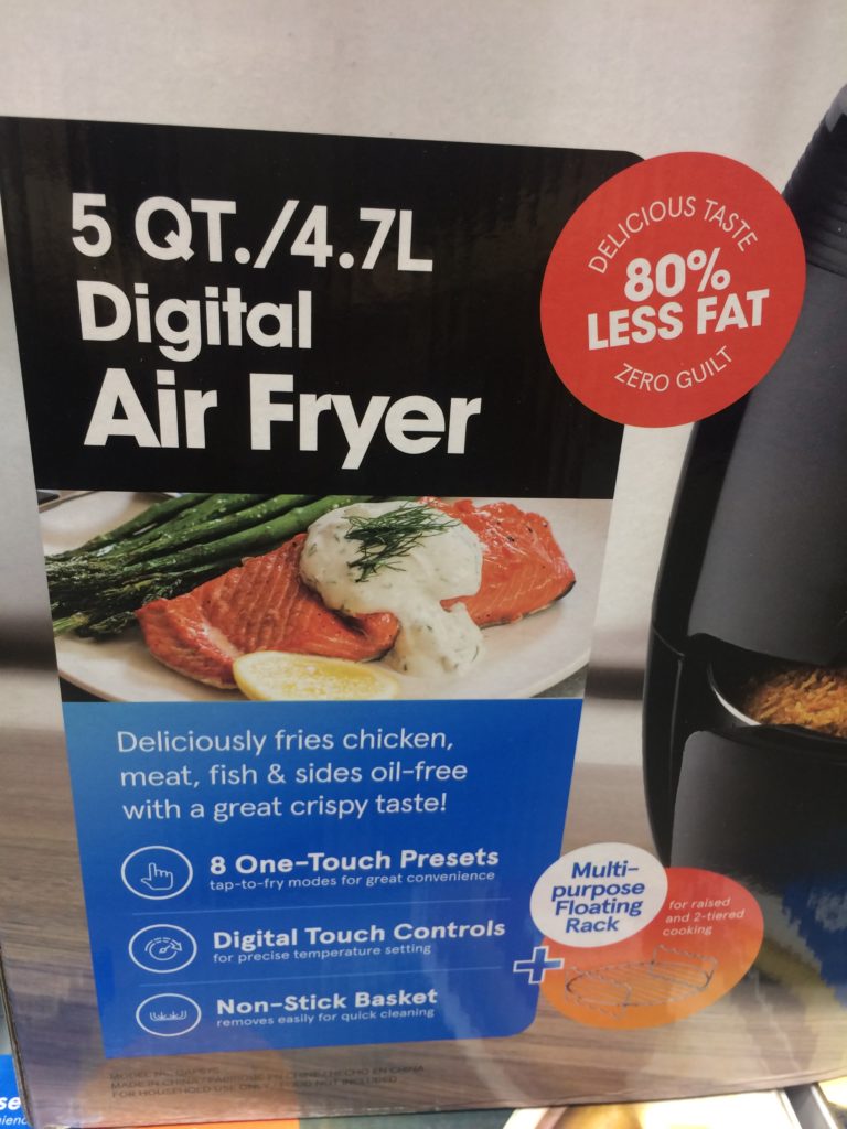 Costco1232432Gourmia5QtCapacityDigitalAirFryername CostcoChaser