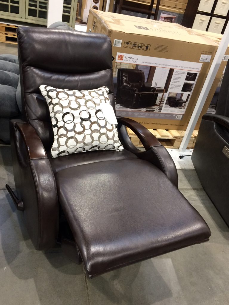 True Innovations Leather Glider Recliner, Model 750906494 CostcoChaser
