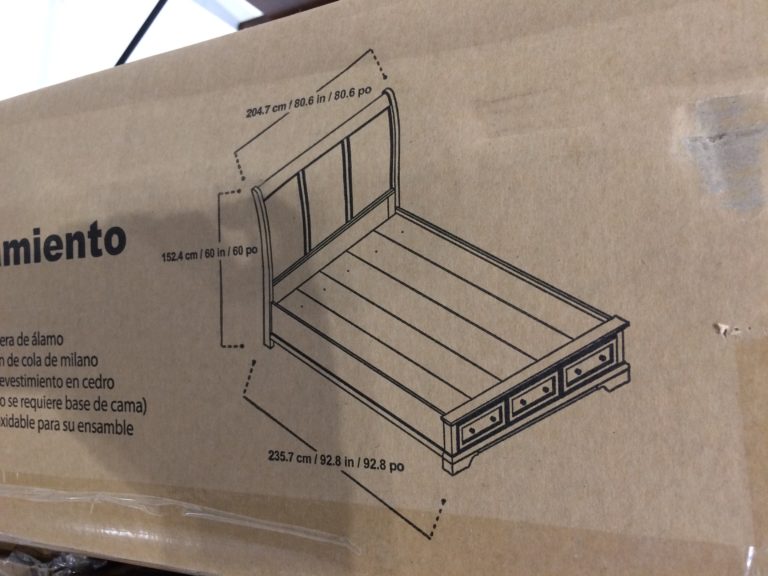 Universal Broadmoore King Storage Bed CostcoChaser