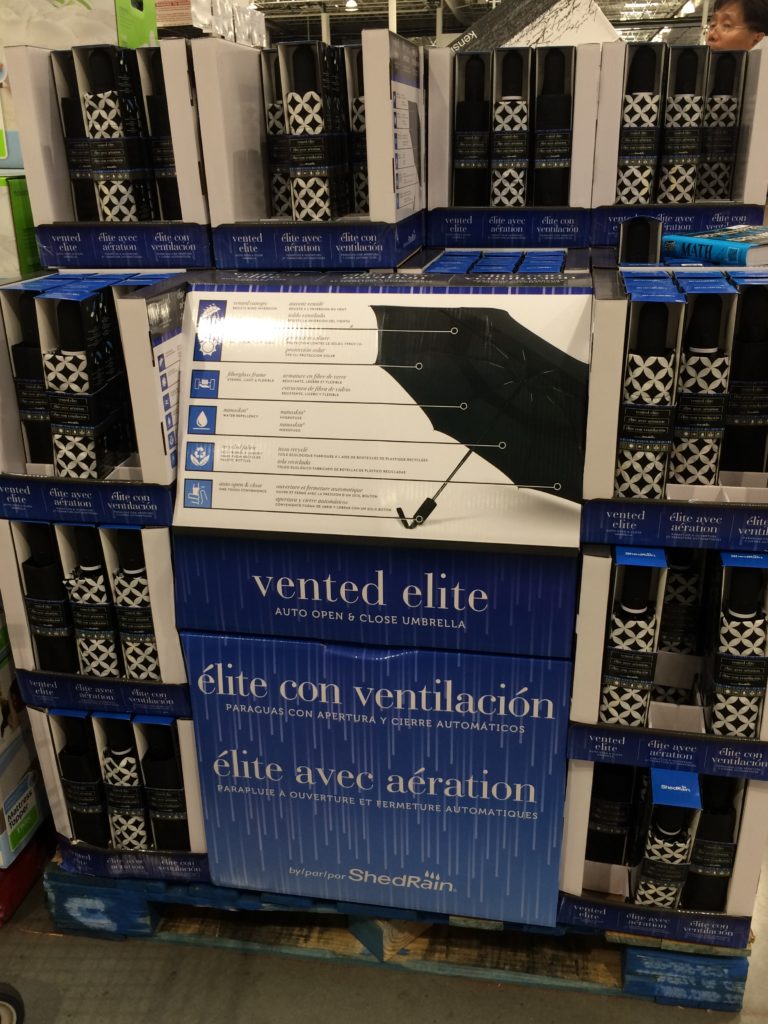 Shedrain Vented ECO Umbrella Auto Open/Auto Close UPF50 CostcoChaser