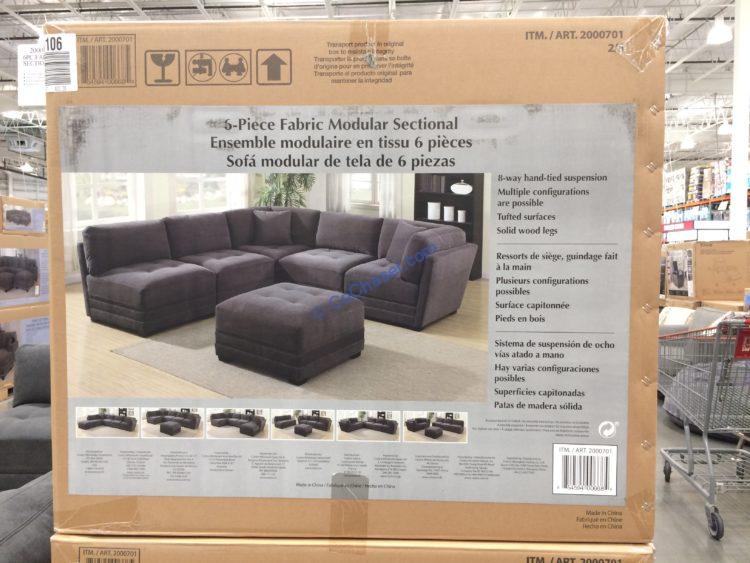 Costco20007016PCFabricModularSectional1 CostcoChaser