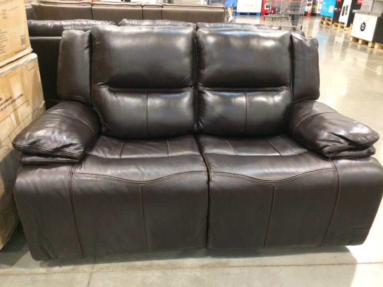 Leather Power Reclining Loveseat CostcoChaser