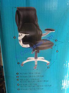 Costco-2000862- True-Wellness-Manager-Chair-size