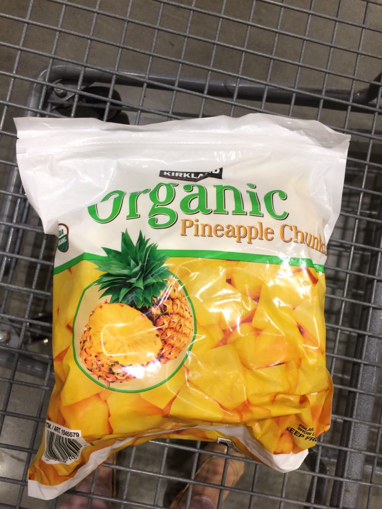 Kirkland Signature Organic Pineapple 4 Pound Bag CostcoChaser