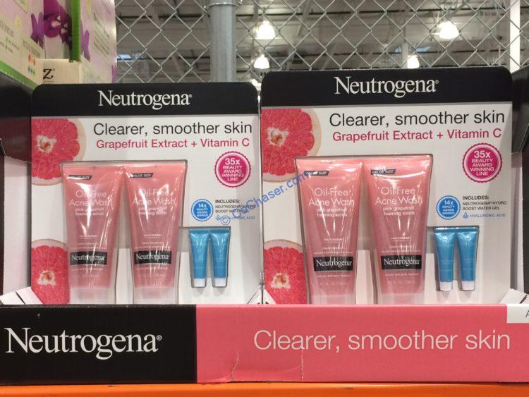 Costco1060245NeutrogenaOilFreeAcneWash PinkGrapefruitScrub