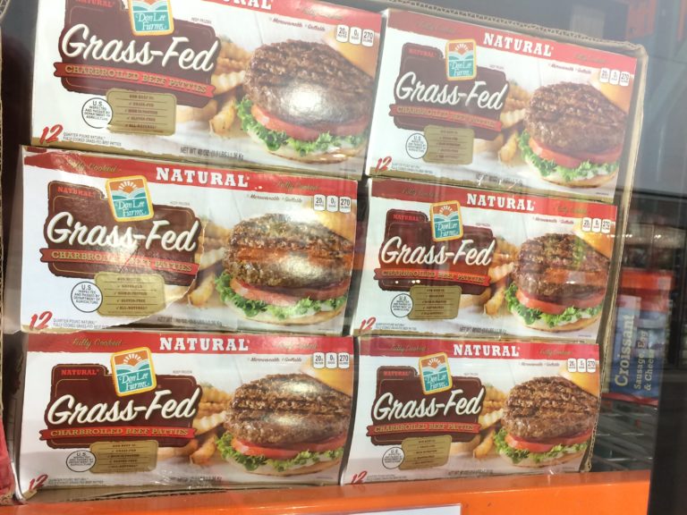 Costco1064808DonLEEFarmsGrassFedBeefPattiesall CostcoChaser