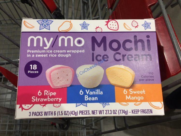 MY/MO Mochi Ice Cream 18 Count Box