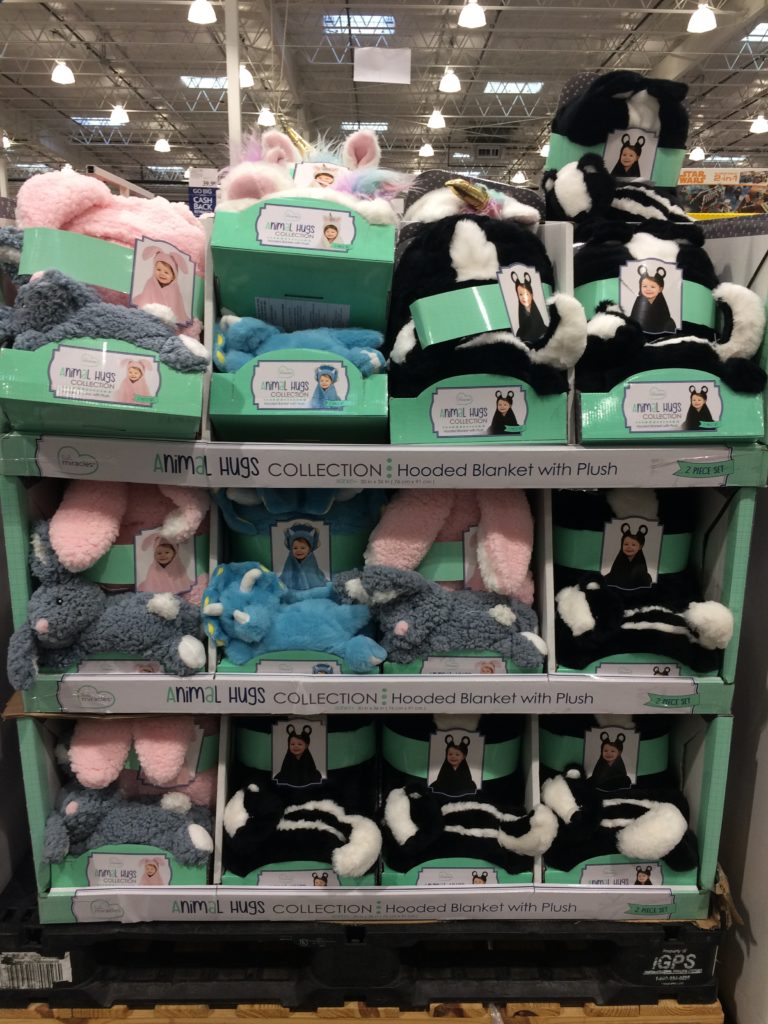 Costco1094597LittleMiraclesHooded BlanketPlushall CostcoChaser