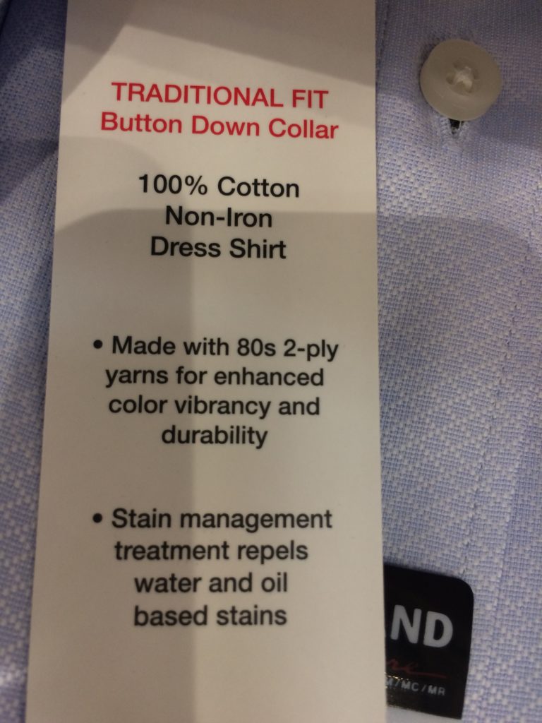 Costco1110810 KirklandSignatureMenButtonDownDressShirtspec1