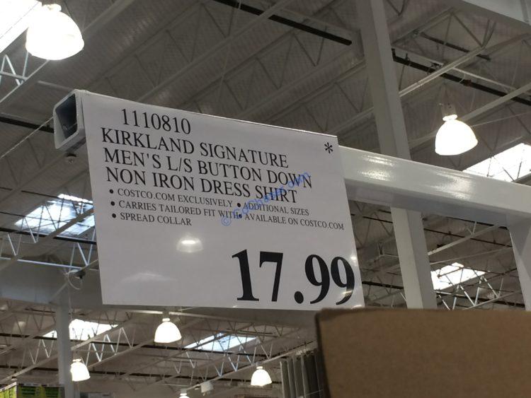 costco tailored fit dress shirt