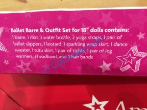 Costco-1137939-American-Girl-Ballet –Barre-and-Outfit-Set-spec