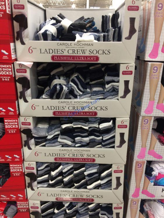 Costco1159638CaroleHochmanLadiesCrewSockall CostcoChaser