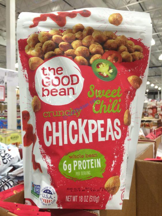 The Good Bean Sweet Chili Chickpeas 18 ounce Bag