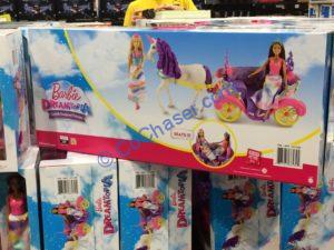 Costco-1211289-Barbie-Dreamtopia-Sweetville-Carriage-and-Princesses-back