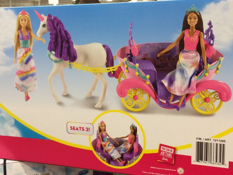 Costco1211289BarbieDreamtopiaSweetvilleCarriageandPrincesses