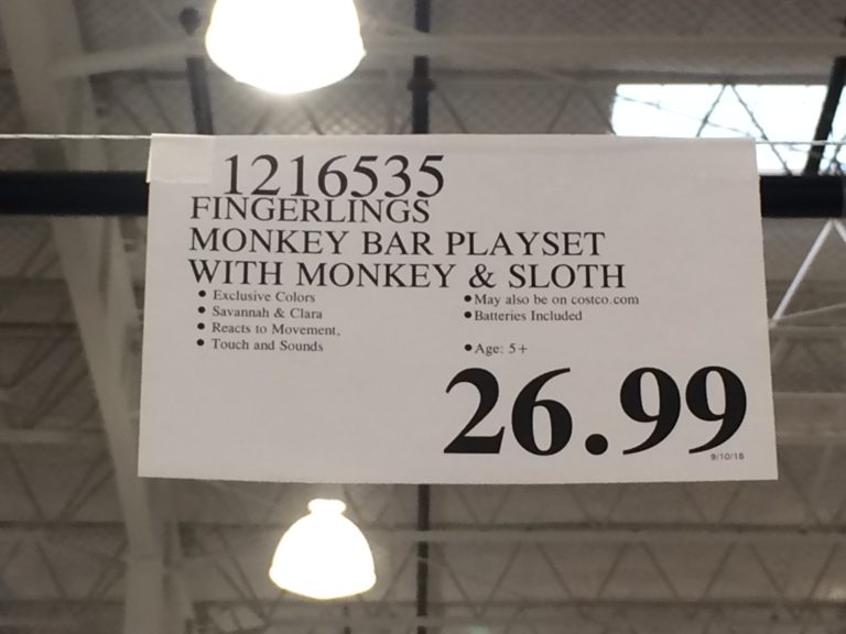 Costco1216535FingerlingsMonkeyBarPlaysettag CostcoChaser