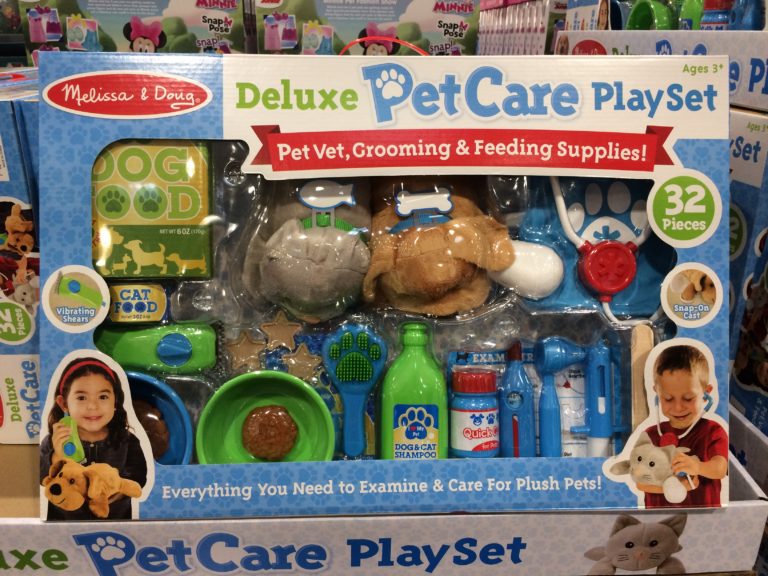 Melissa Doug 32 Piece Deluxe Pet Care Play Set CostcoChaser melissa-doug-32-piece-deluxe-pet-care-play-set-costcochaser