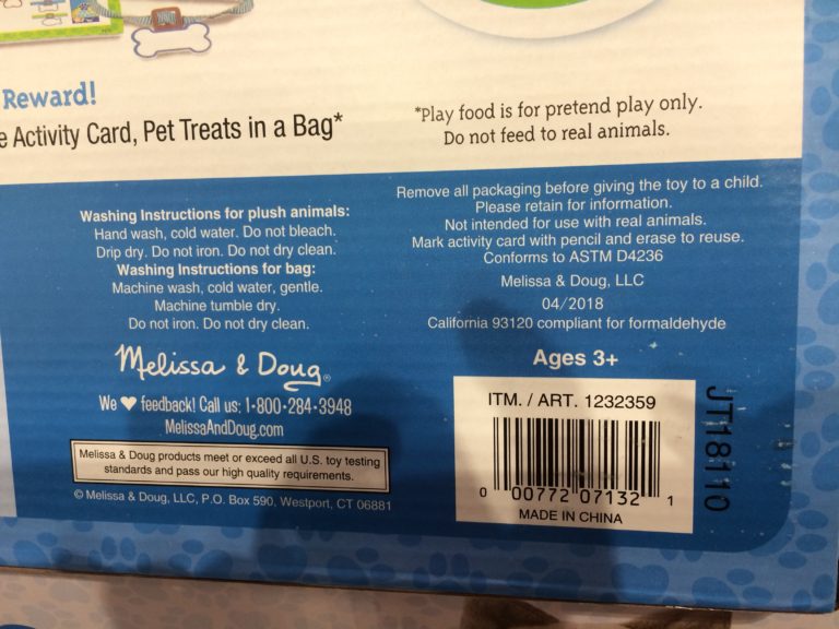 Costco1232359MelissaDoug 32PieceDeluxePetCarePlaySetinf