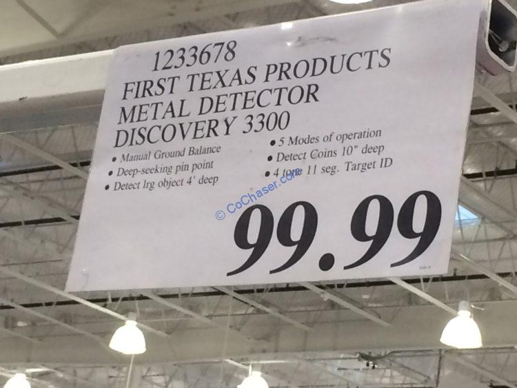 Costco-1233678-First-Texas-Products-Metal-Detector ...