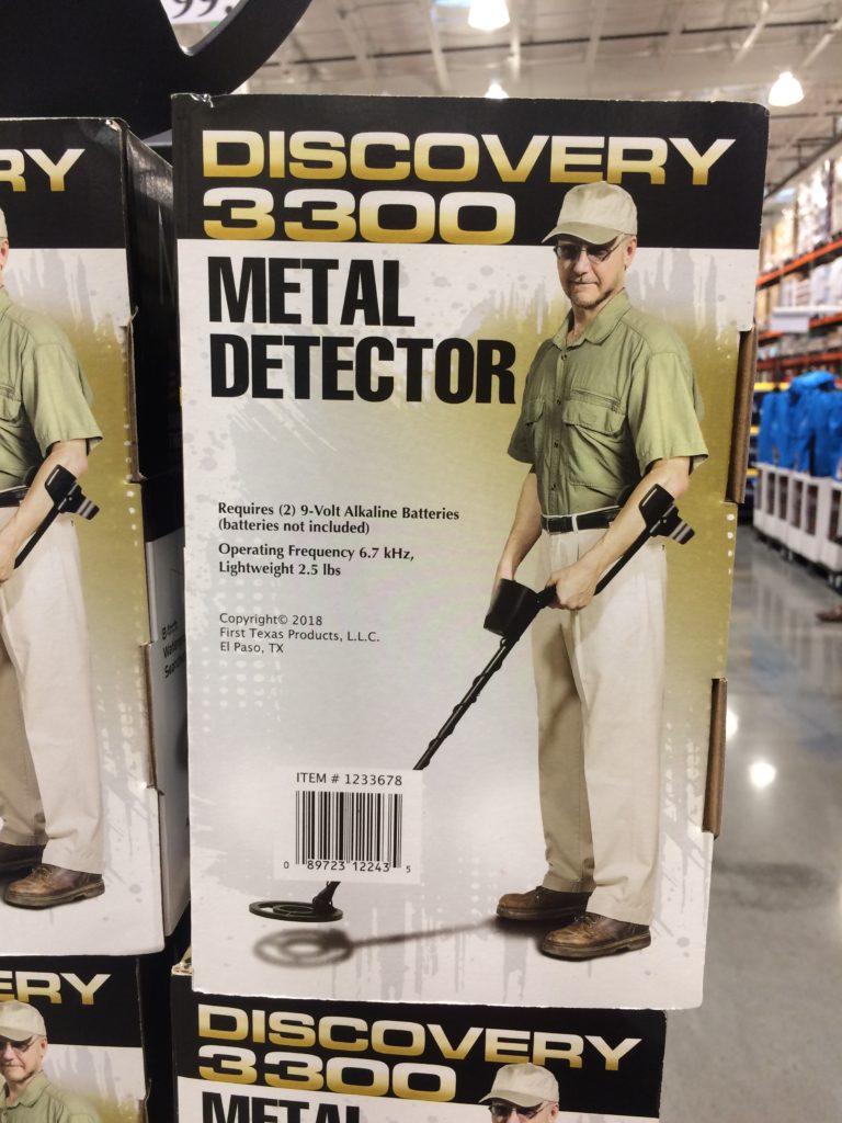 Costco1233678FirstTexasProductsMetalDetectorDiscovery33003