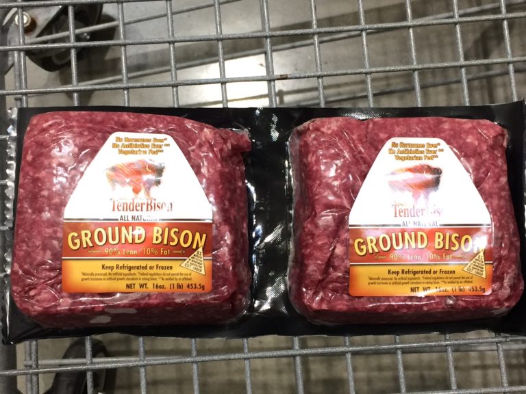 North American Bison ABF Ground Bison 2/1 Pound Packages CostcoChaser
