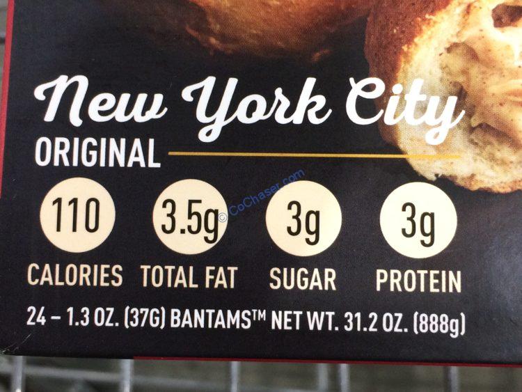 Costco1267460BantamBagels Cinnamon SugarBagelspart CostcoChaser