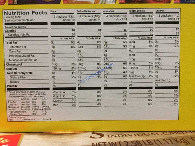 Costco126823DareCrackerCollectionchart CostcoChaser