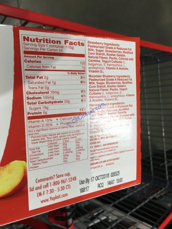 Costco164110YoplaitOriginalLowFatYogurtchart CostcoChaser