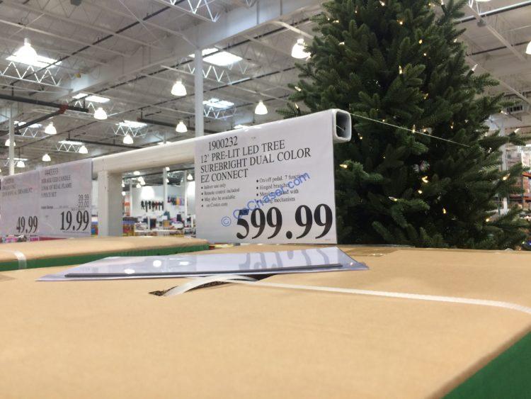 Costco190023212PreLitLEDChristmasTreetag CostcoChaser