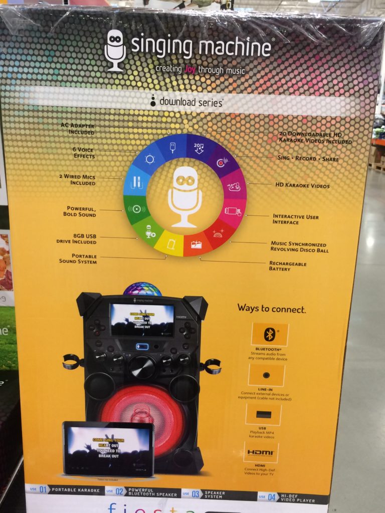 Costco2009040SingingMachineSD 9040PortableKaraokeSystem1