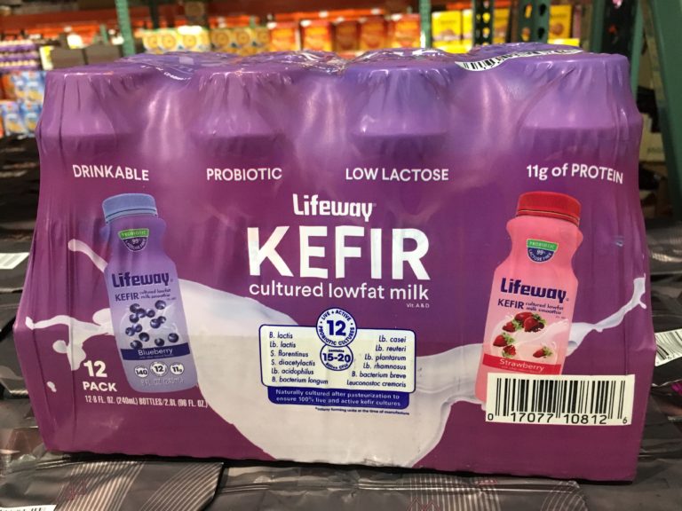 Lifeway Kefir Smoothie Strawberry / Blueberry 12/ 8 Ounce Bottles