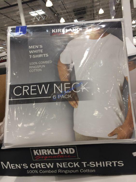 Kirkland Signature Men’s Crew-Neck Tee 6PK