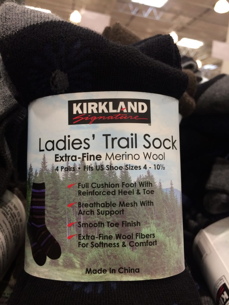 Costco7547789Kirkland SignatureLadiesExtraFineMerinoWoolSockface CostcoChaser
