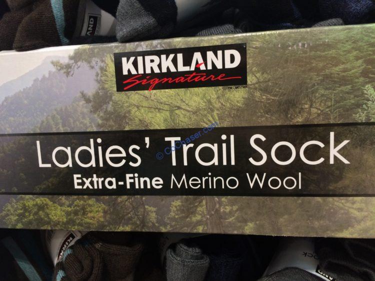 Costco7547789Kirkland SignatureLadiesExtraFineMerinoWoolSock