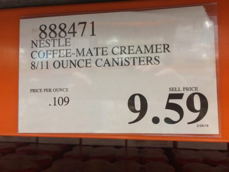 Costco888471NestléCoffeemateOriginalPowderedCreamertag