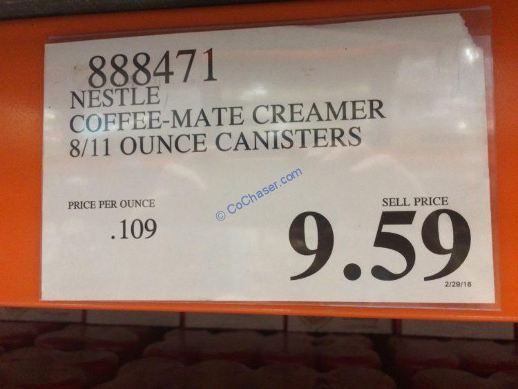 Costco888471NestléCoffeemateOriginalPowderedCreamertag CostcoChaser