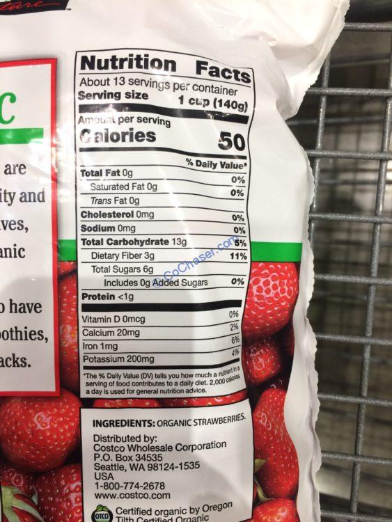 Kirkland Signature Organic Strawberries 4 Pound Bag CostcoChaser