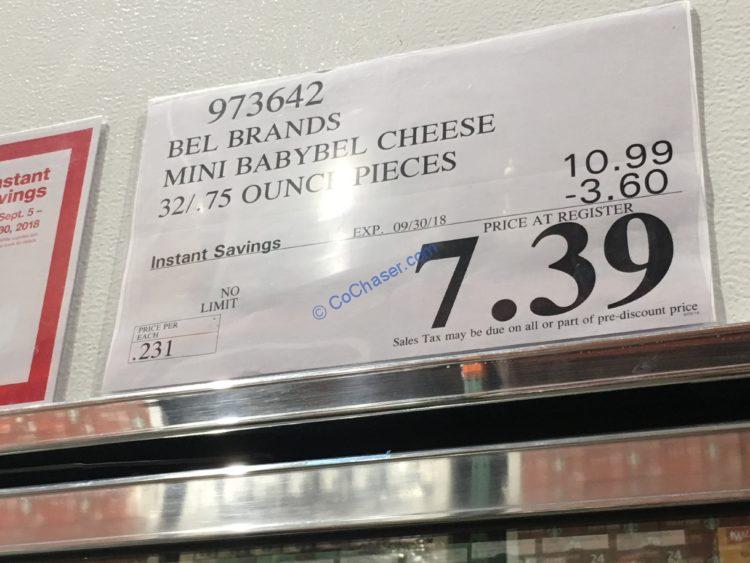 Costco973642MiniBabybelOriginalSnackCheesetag CostcoChaser