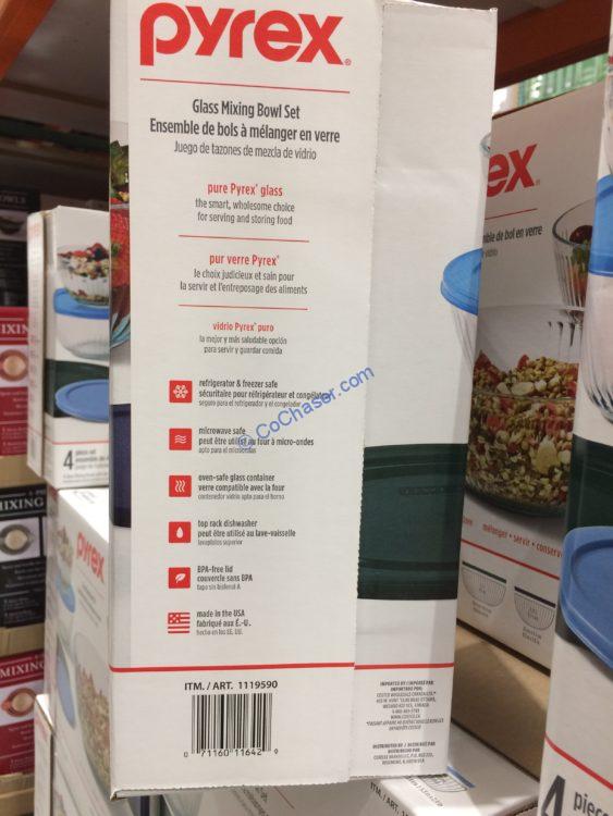 Costco1119590Pyrex4PCGlassSculptedMixingBowls2 CostcoChaser