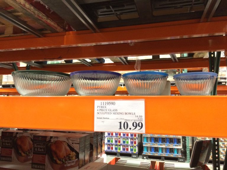 Pyrex 4PC Glass Sculpted Mixing Bowls CostcoChaser