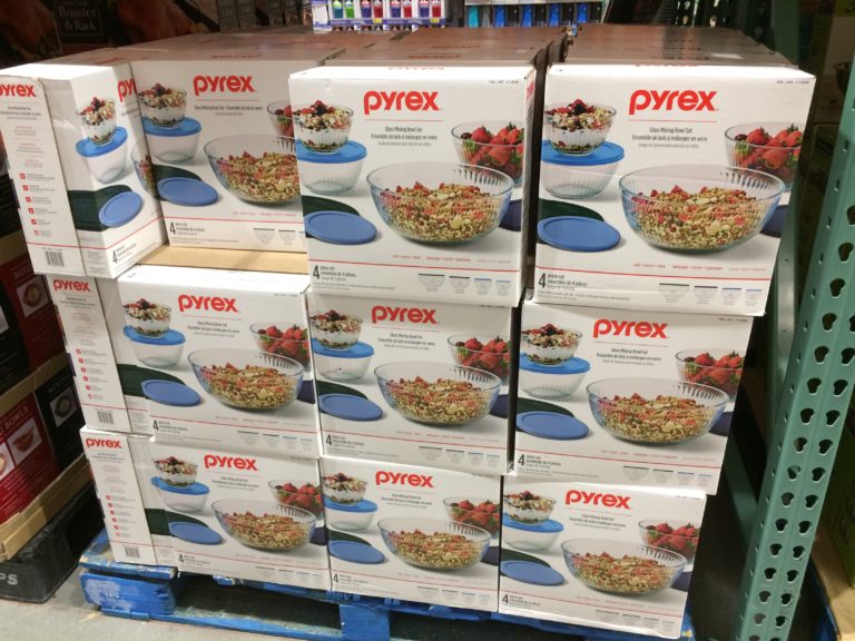 Costco1119590Pyrex4PCGlassSculptedMixingBowlsall CostcoChaser