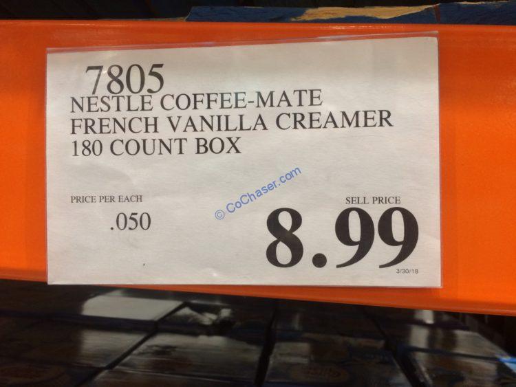 Costco7805NestléCoffeemateFrenchVanillaCreamertag CostcoChaser