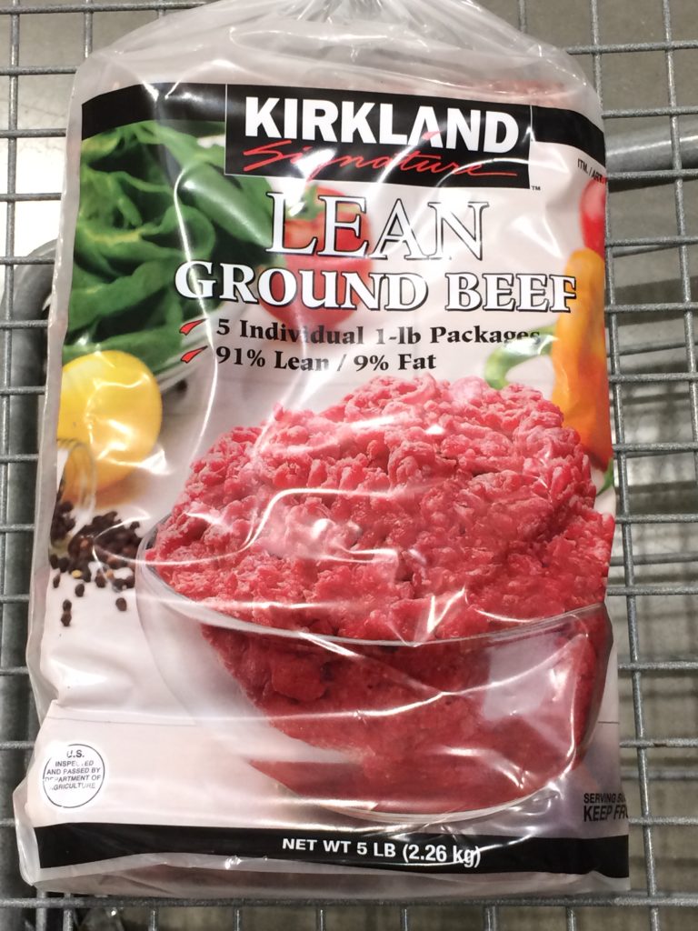 Kirkland Signature Lean Ground Beef Pound Chubs Costcochaser | Sexiz Pix