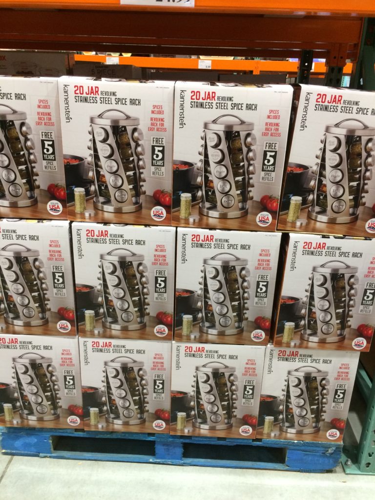 Costco1050200Kamenstein20JarRevolvingSpiceRackall CostcoChaser
