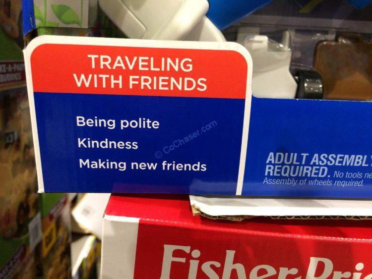 fisher price going places travel set costco