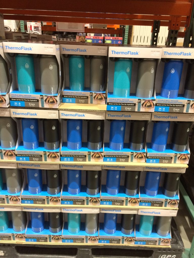 Costco1161621Thermoflask24OZWaterBottleStrawLidall CostcoChaser
