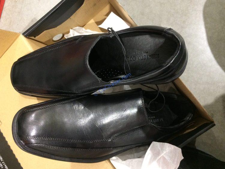 Kenneth Cole New York Men's Black Leather Slip On Loafers Shoes New Size 8.5-13